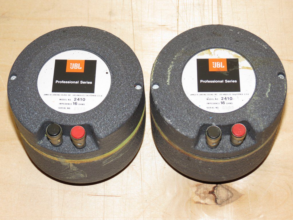 JBL 2410-16 Alnico driver set van 2