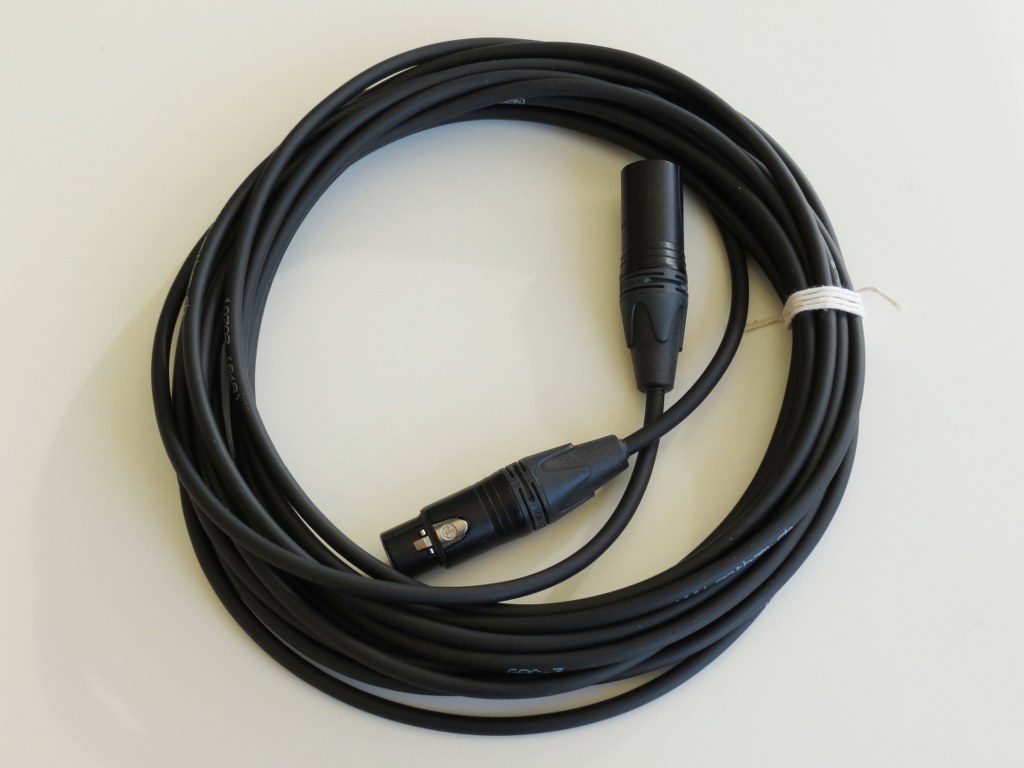 Studio microphone 5mm cable 10m (IC3 type)