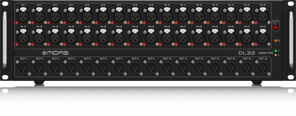 Midas DL32 (MIDAS-Digital-Pro) Stagebox 32 in 16 uit