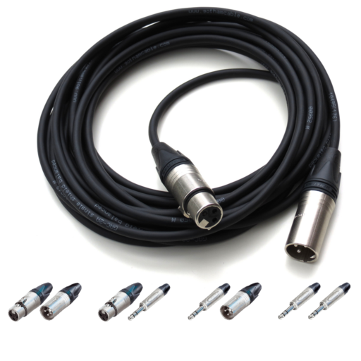 Zeer soepele microfoon en line kabel met 6m (20 Ft) of 1,8m (6 Ft) GAC-2a 5.4