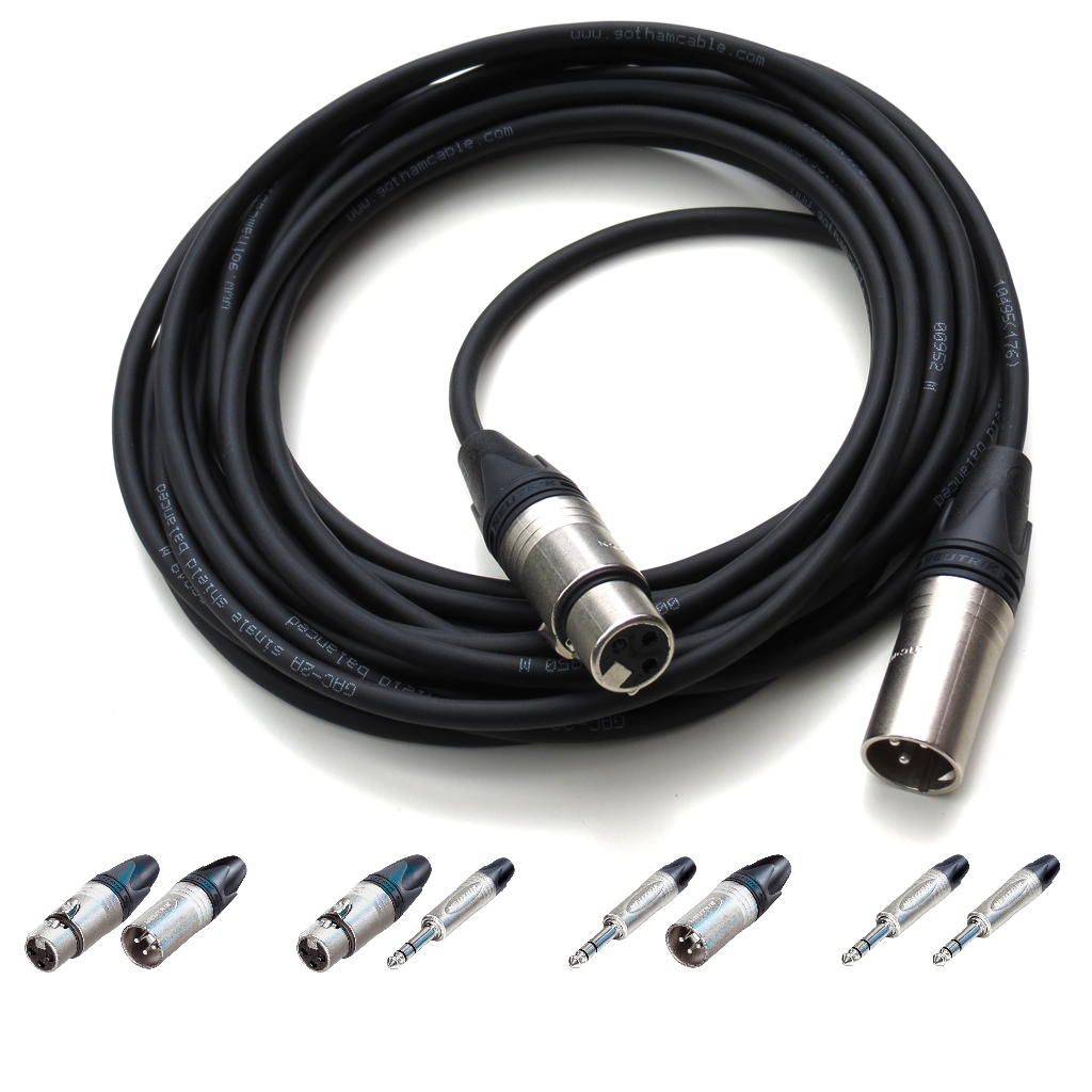 Zeer soepele microfoon en line kabel met 6m (20 Ft) of 1,8m (6 Ft) GAC-2a 5.4